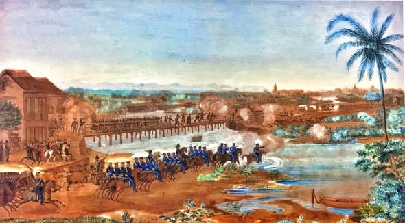 Imagem: Cavalaria Imperial em 1822